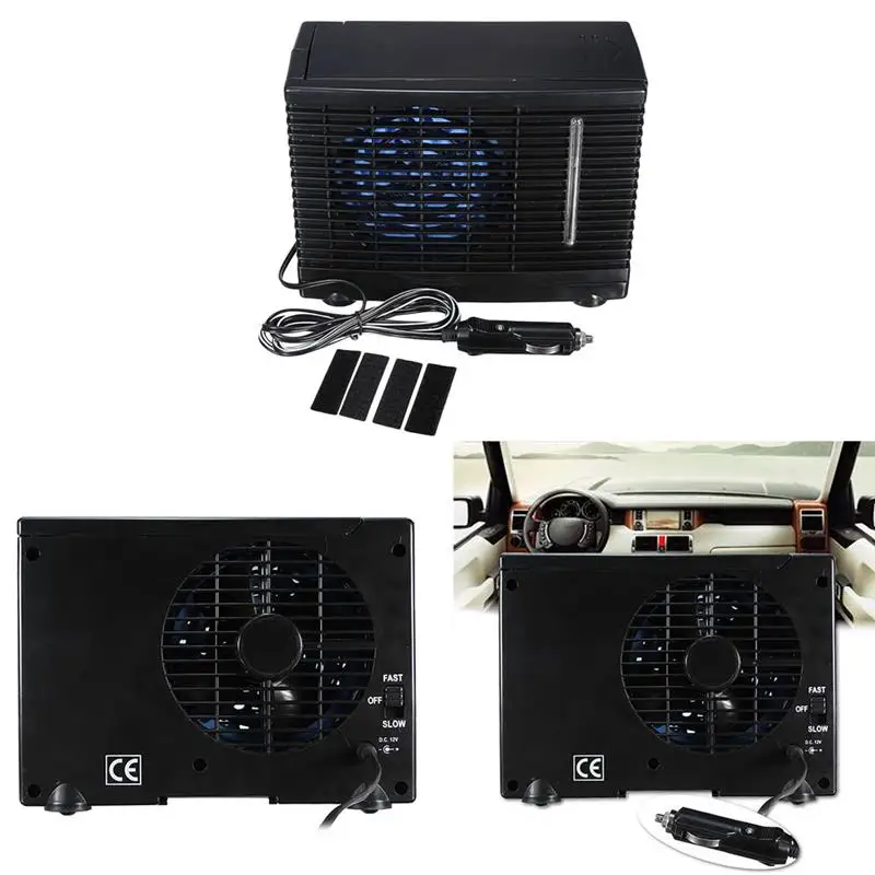 Air Conditioner 12V Portable Car Air Conditioner Cooling Fan Water Ice Evaporative