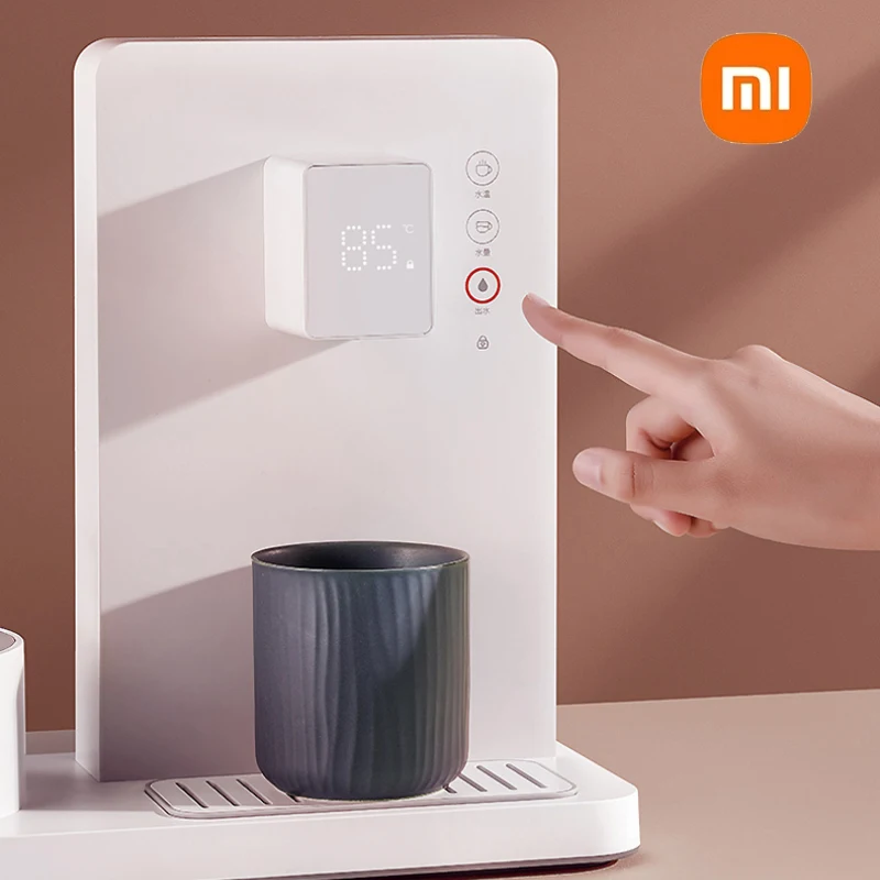 Xiaomi White Small Desktop Quick Hot Water Dispenser Smart Child Lock Water  Boiler 5th Gear Temperature Control Water Dispenser