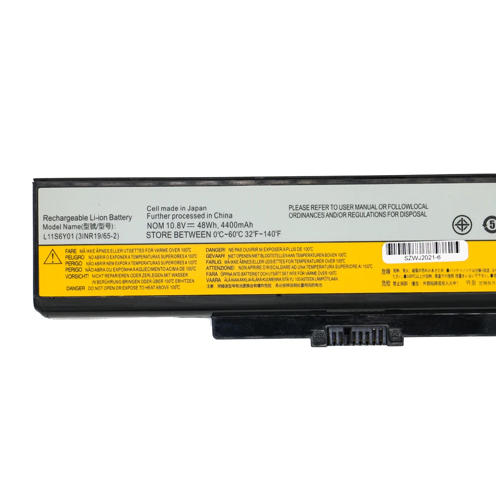 Bateria do Portátil de Lenovo para Lenovo Pilhas Y480 Y580 G400 G480 G500 G700 G580 Z380 Z580am V480 L11m6y01 L11n6r01 L11l6y01 L11s6y01 Novo - Imagem 5