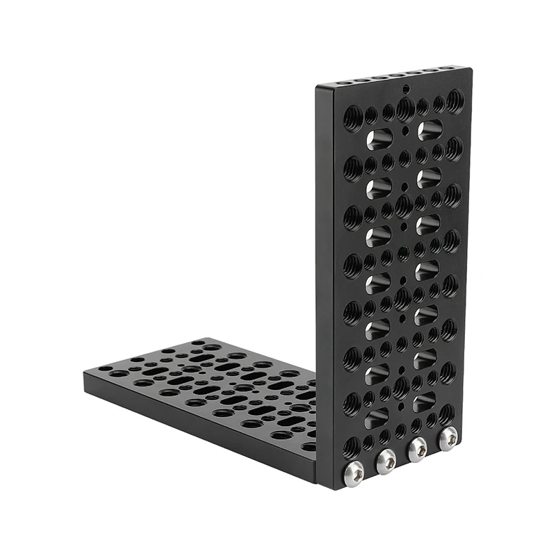 Camvate-câmera l Bracket Cheese Plate Thread Holes e Arri Posicionamento Buracos para Dslr Câmera Tripé Head 14 20 3816 - Image 3