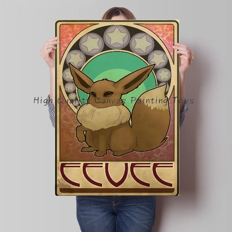 Poster, Quadro Pokemon - Eevee | Poster Sul Muro | 3 1 GRATIS - Foto 6