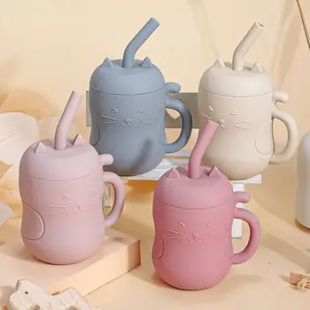 Baby Silicone Straw & Snack Cup 1