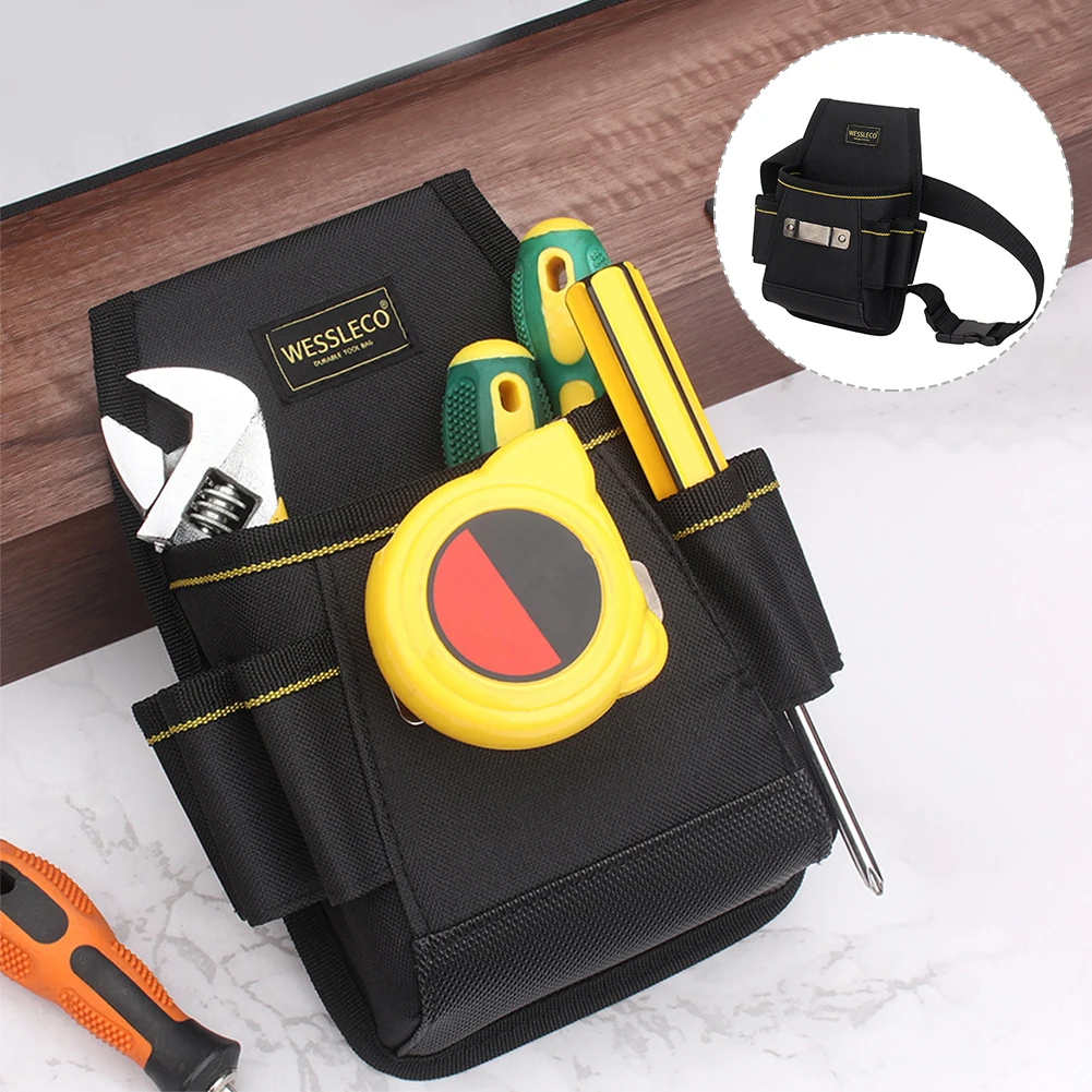 Multi-functional Electrician Tools Bag Waist Pouch Belt Storage Holder Organizer Garden Tool Kits Waist Packs Oxford Cloth tool chest for sale