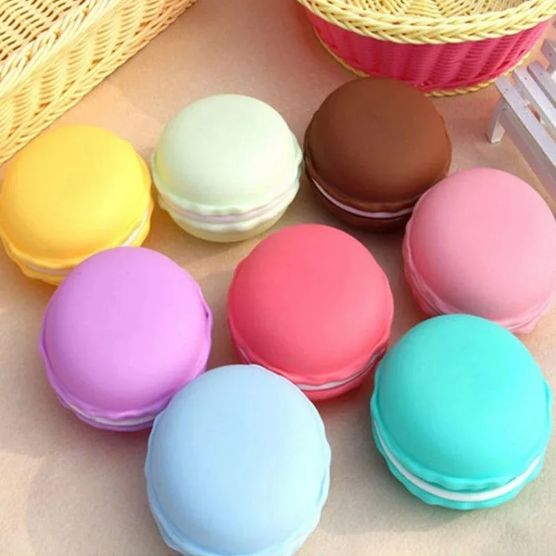 Cute Candy Color Macaron Mini Storage Box Jewelry Box Pill Case Birthday Gift Pill Container Pill Bottle Portable Medicine Box
