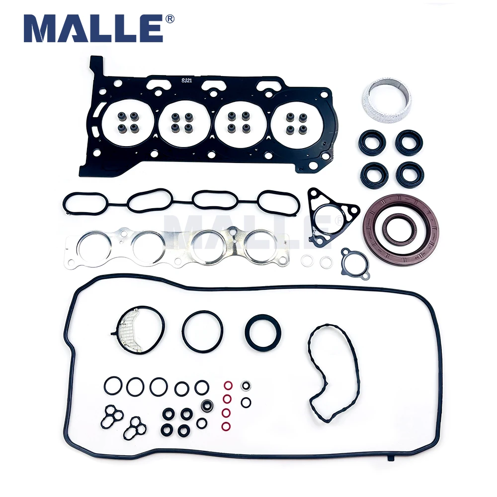 Engine Rebuild Kit Full Overhaul Gasket Set For Toyota 1ZR 2ZR ZRE142 ZRE152 ZRT260 1ZRFE 2ZRFE 1.8L Car Accessories 04111-37092