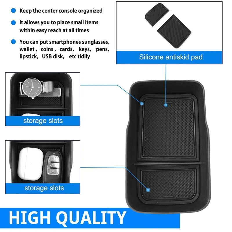 SHAOHAO Compatibile con JEEP Renegade 2021-2024 2025 BU Bracciolo Vano portaoggetti Centro Console Organizzatore Tuning Accessori Interni Secondari jeep renegade accessori