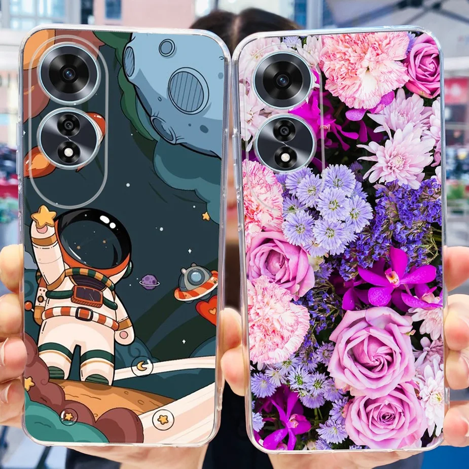 New Fashion Painted Soft Silicone Phone Case with Bumper Protection