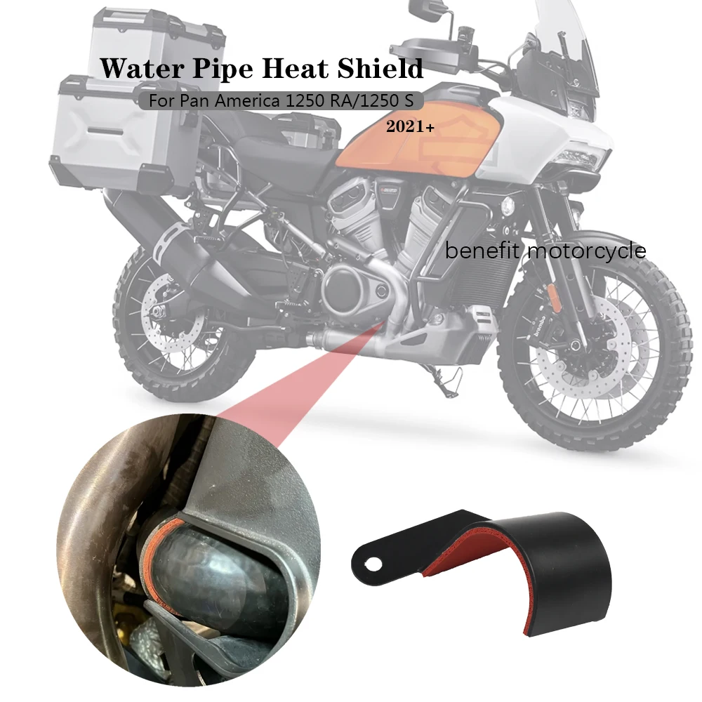 Zhisheng - 1 Protection De Tuyau D'eau En Aluminium Pour Harley Pan America 1250 RA1250 S 2021-2024