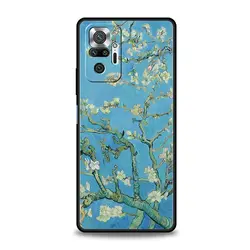 Van Gogh Oil Painting Silicone Phone Case - Retro Art Design Cover for Redmi 9A (A4)