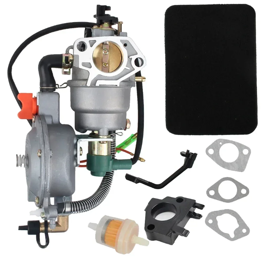Dual Fuel LPG-NG Conversion Carburetor Kit For 4.5 KW To 10 KW Generators For Champion 100155 Generator Accessories