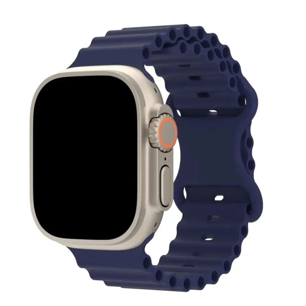 Sport Ocean Silicone Strap for Apple Watch - Premium Wristband Bracelet