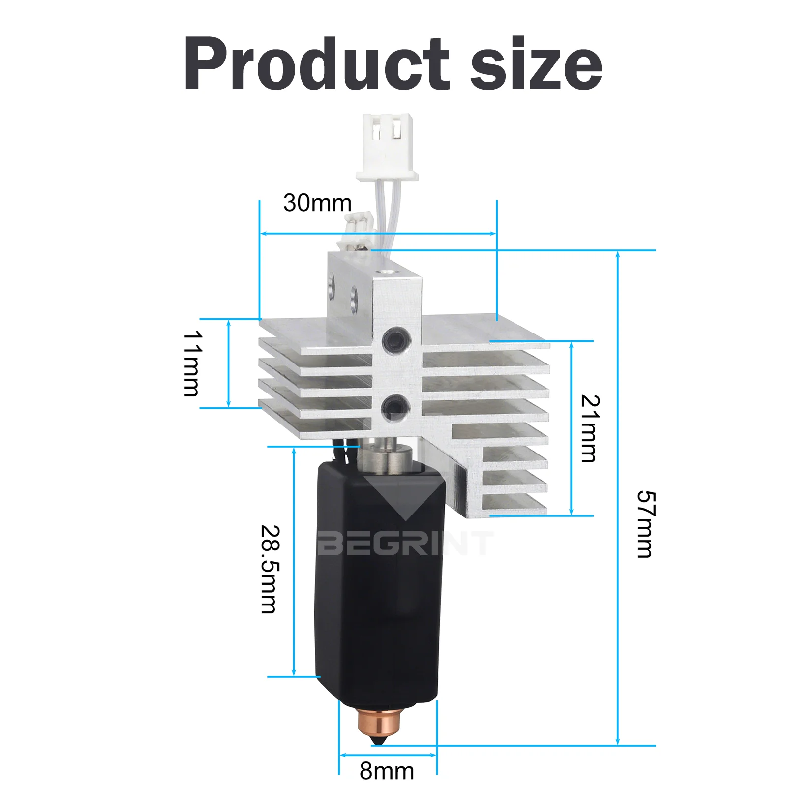 Upgrade Centauri Carbon Ceramic Hotend, vervanging voor