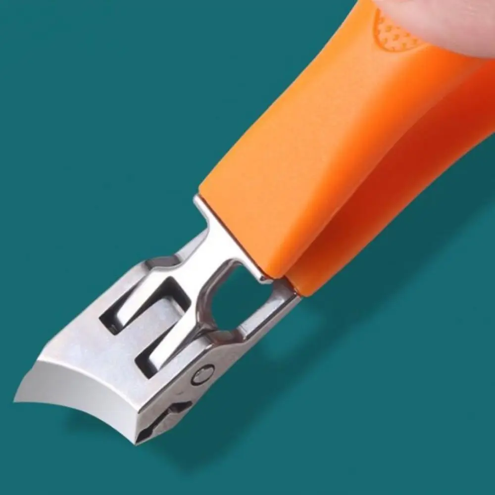 Nail Clippers Anti-splash Diagonal Pliers Large Size Nail Scissors ABS Toenail Cutter Thick Hard