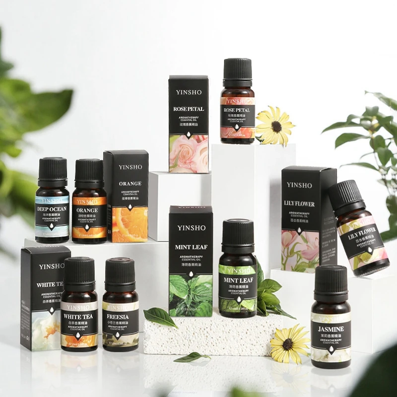 Herbal plant aromatherapy essential oil coffee sandalwood wood aroma vanilla rose candle humidifier fragrance oil essential oil flavoring organic essential oils