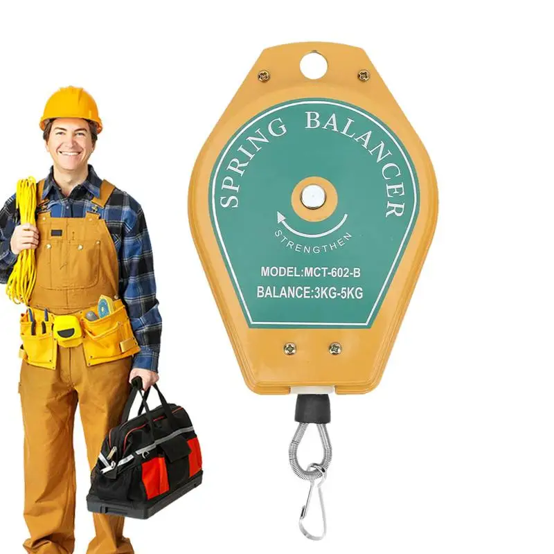 

Выдвижной Пружинный балансир, держатель для инструмента, балансиры, регулируемое натяжение, противоударный универсальный инструмент для зажимов