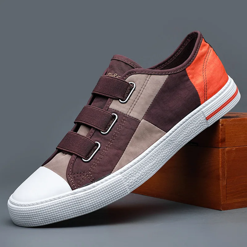 Winter Vulcanized Shoes Men Plush Flat Heel