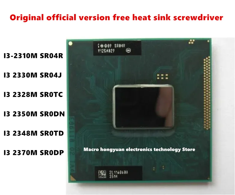 Intel core i3 2370m. Sr07t pga989. intel core i5 2540m. i3 2310m.