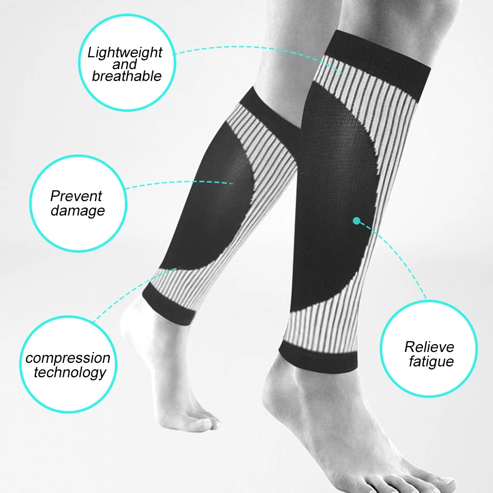 1 Pair Compression Calf Sleeves (20-30mmHg) for Men&Women-Perfect Option to  Our Compression Socks-For Running,Shin Splint,Travel - AliExpress