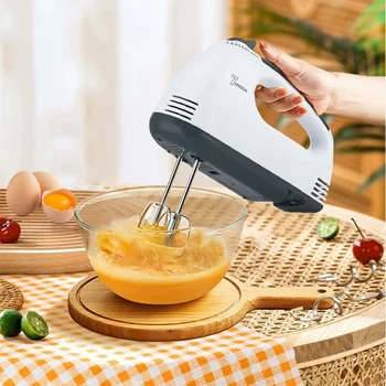 Elettrico Tenuto In Mano Velocità Portatile Miscelatore Da Cucina Elettrico Frullato Miscelazione Biscotti Torte Uova Pasta 110 V-220 V 1