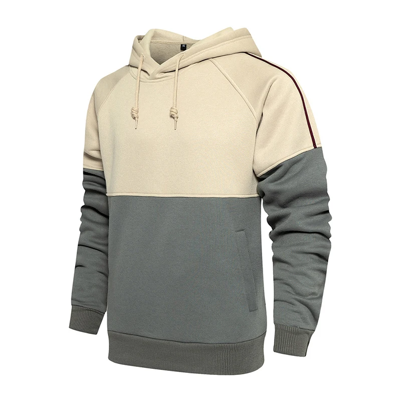 

Long Sleeved Sweater Men's 2023 Autumn and Winter New Sports Fashion Casual Loose Jacket Drawsting Hooded Running Outfit Clothes