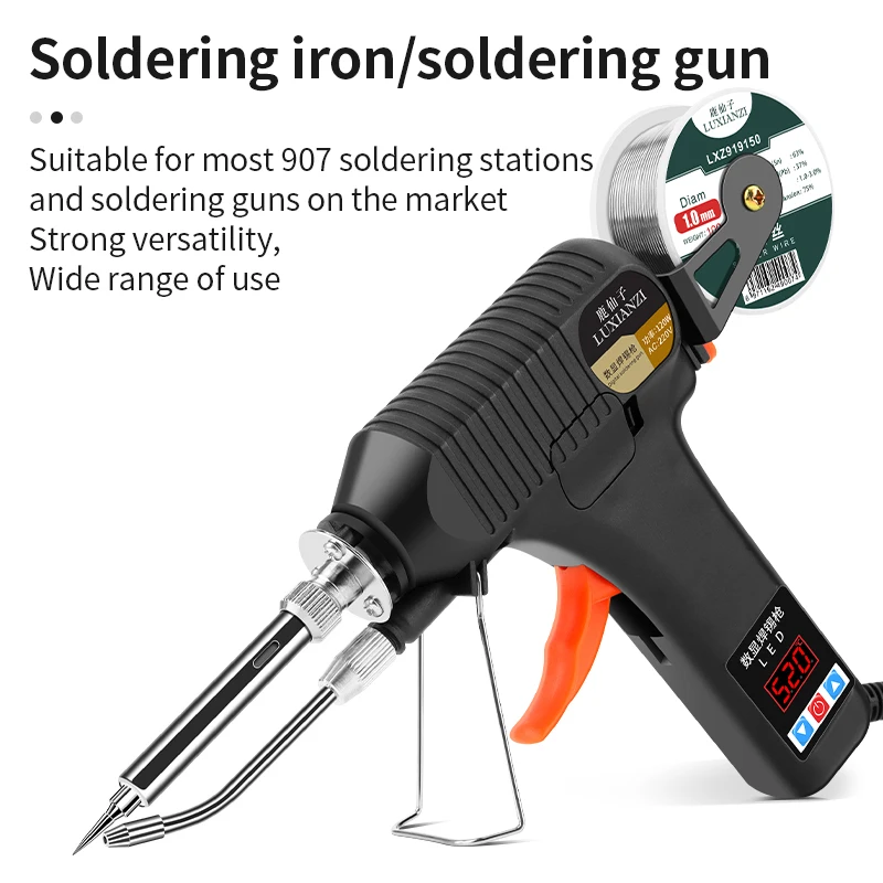 Soldering Iron Tips Lead-Free 907 Solder Iron Tip For 907 Welding Head Universal Internal Heating Electric Soldering Tips Repair Accessorie