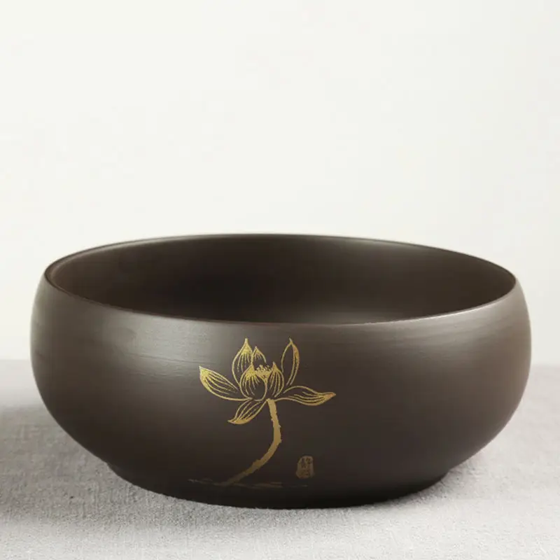 Zisha 대형 차 세척 가정용 슬래그 탱크 쿵푸 세트, 컵 용품, 세면대 작은 펜, 액세서리