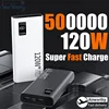 500000mAh 120W High Capacity Power Bank Super Fast Charging Power Bank Portable Battery Charger For iPhone Samsung Huawei 2025 1