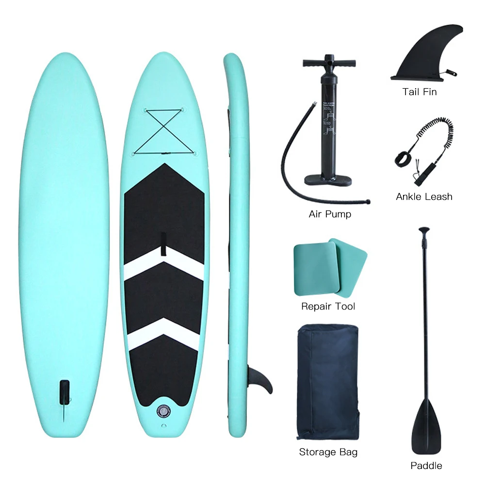 

Lightweight Surfboard Inflatable Stand Up Paddle Board with Paddle Accessory for All Skill Levels SurfBoard Standing Boat