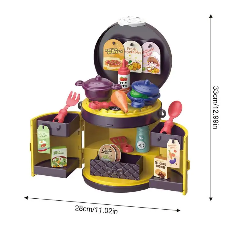 Toddler Pretend Playset Toddler Toy Imagination Tools Educational Children Learning Play Kit For Children Ages 3-5 Years Old