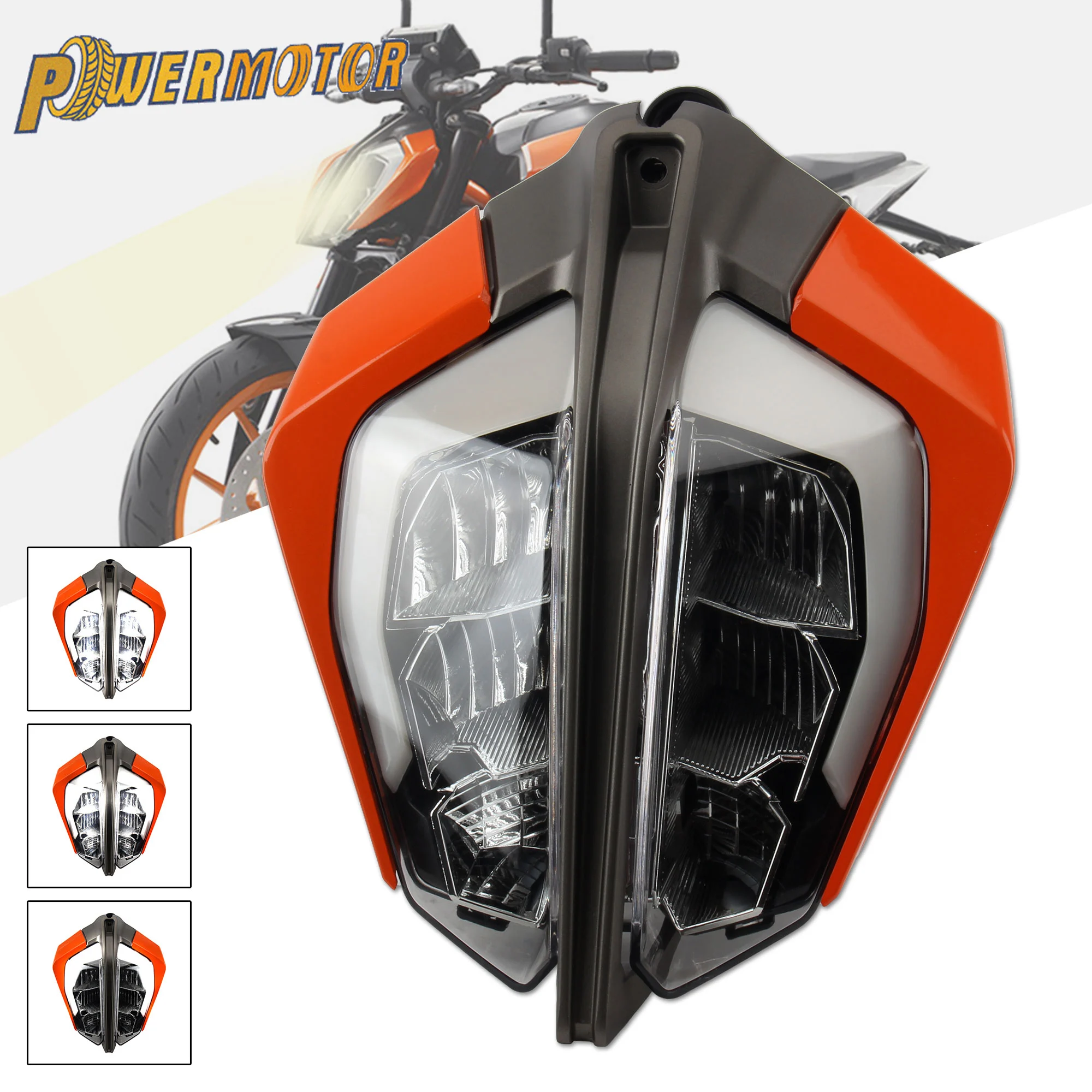 Led Headlight Assembly Ktm Duke Headlight Visor Price For Duke 390