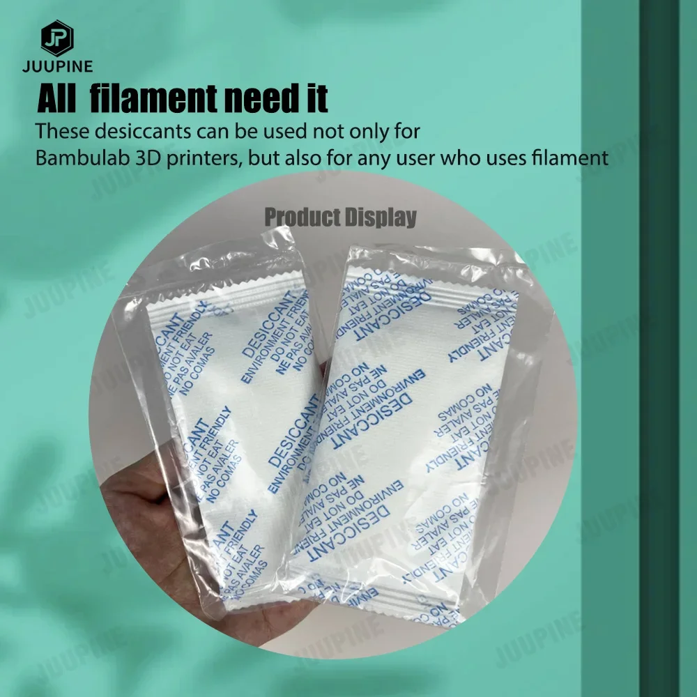 Bamblab 3D 프린터용 AMS 건조제, Bambu Lab AMS 건조제, 소모품 건조 유지, X1C P1S P1P, 6 PCs, 12 PCs, 18PCs