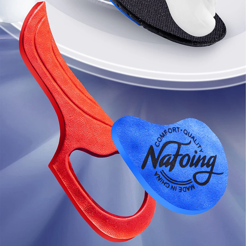 신제품 NAFOING 스포츠 깔창 신발용 EVA 메모리 폼 고탄성 삼중 충격 흡수 깔창 패드 슈퍼 소프트 스니커즈 깔창