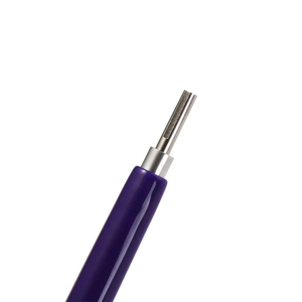 12개들이 퀼링 슬롯펜 종이 퀼링 도구 다양한 크기 종이 공예 퀼링 니들 키트 종이 컬링 퀼링펜