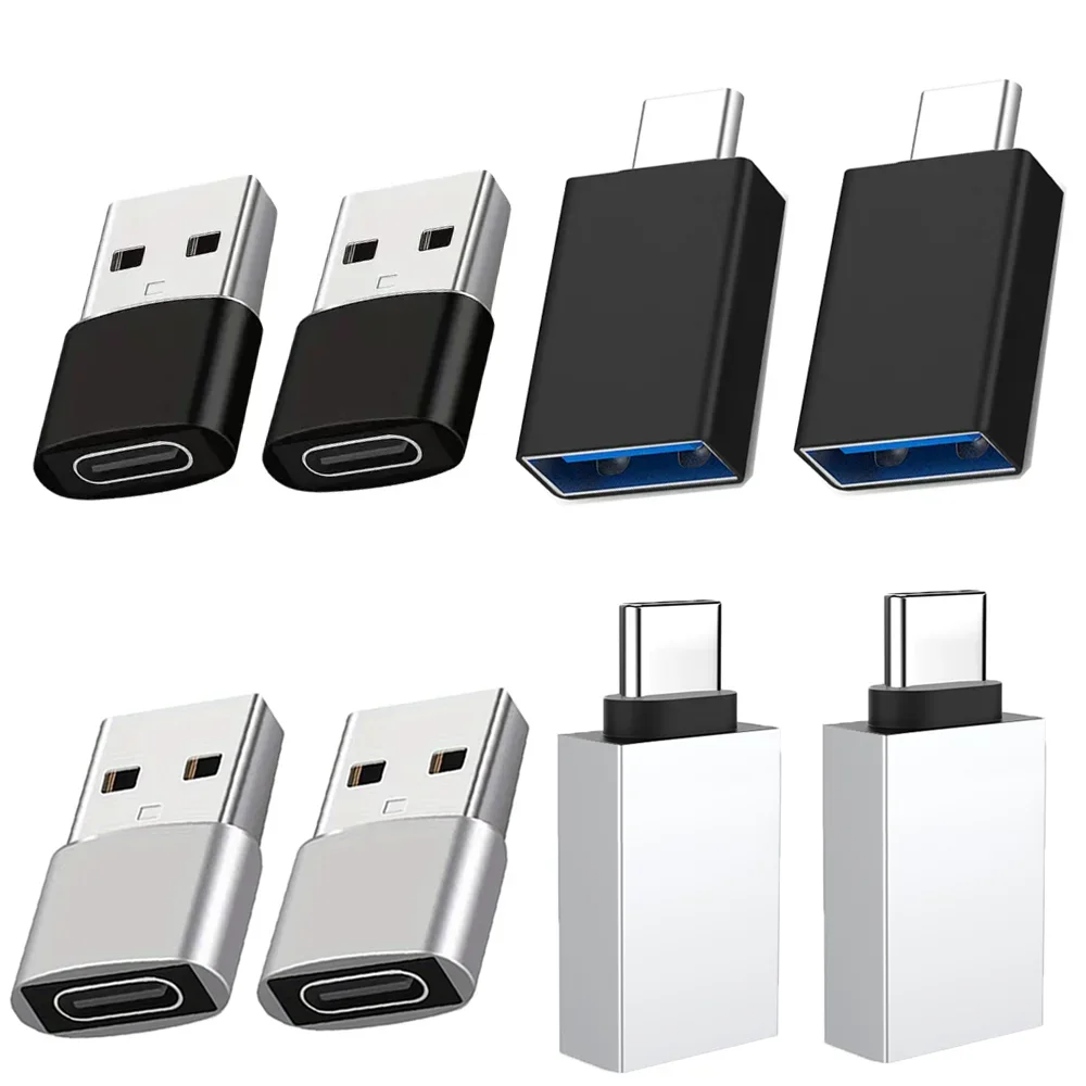 Versatile USB-C and USB Adapter Set - Pack of 4/8 for Laptops and Smartphones