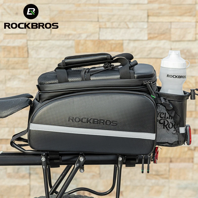 Rockbros MTB Large Cycling Bag Carrier Bag Rear Pack Trunk Pannier Waterproof A6 