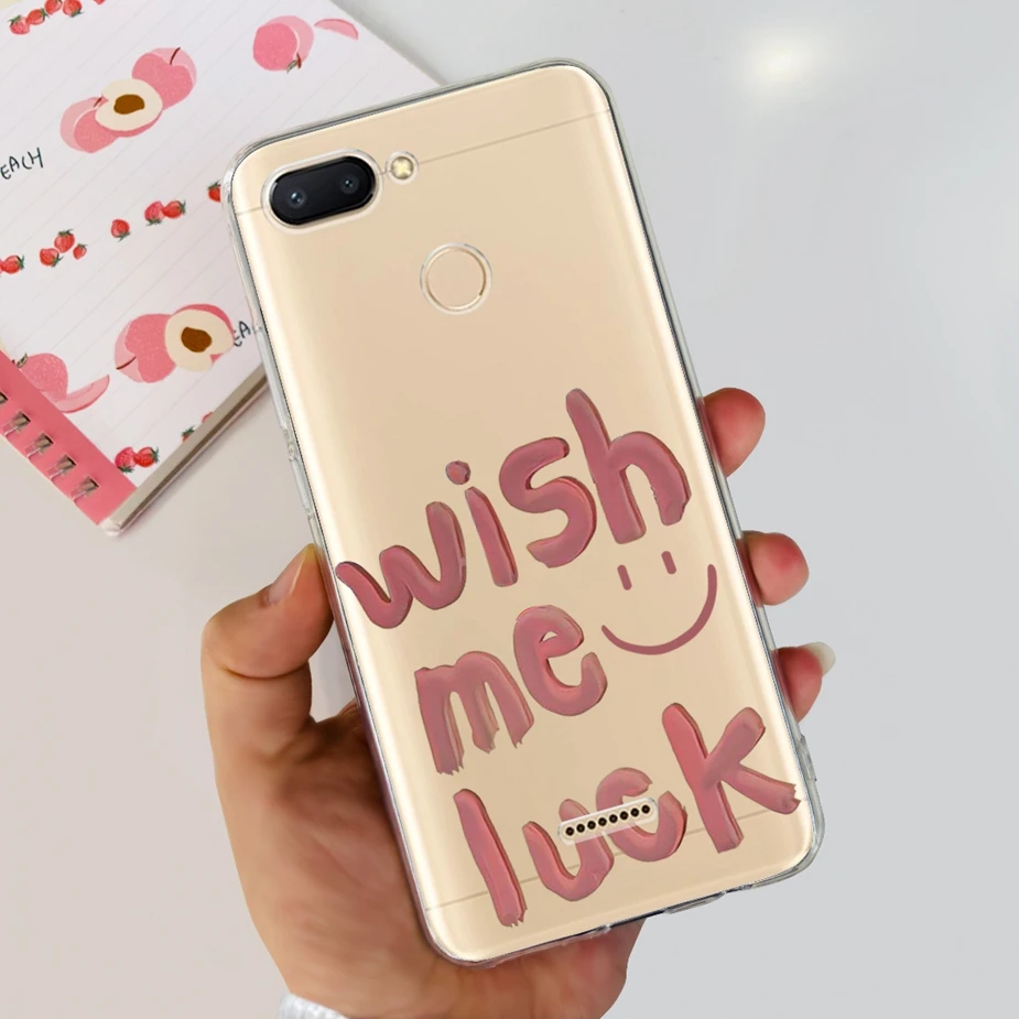 Cute Painted Clear Silicone Phone Case - Soft TPU Shell with Bumper Protection