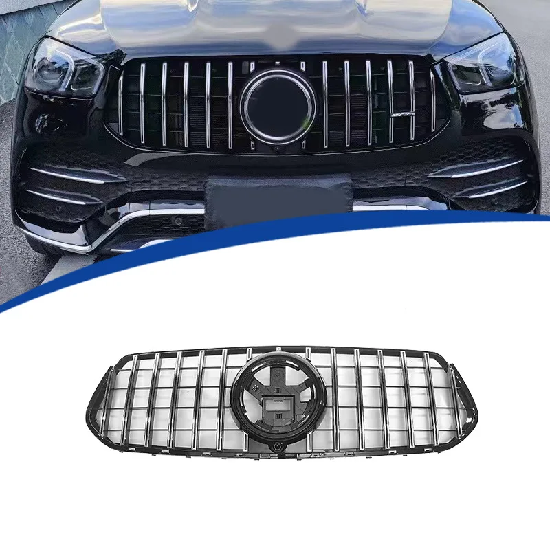 

For The 2020-2022 Gle W167 Sport Edition Modified Gt Vertical Bar Grille