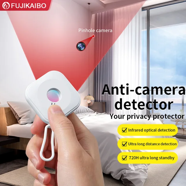 Camera Detector for Hidden Camera Portable Pinhole smart home Lens Detect Gadget Anti-Peeping Safety Protection Candid Detector 1
