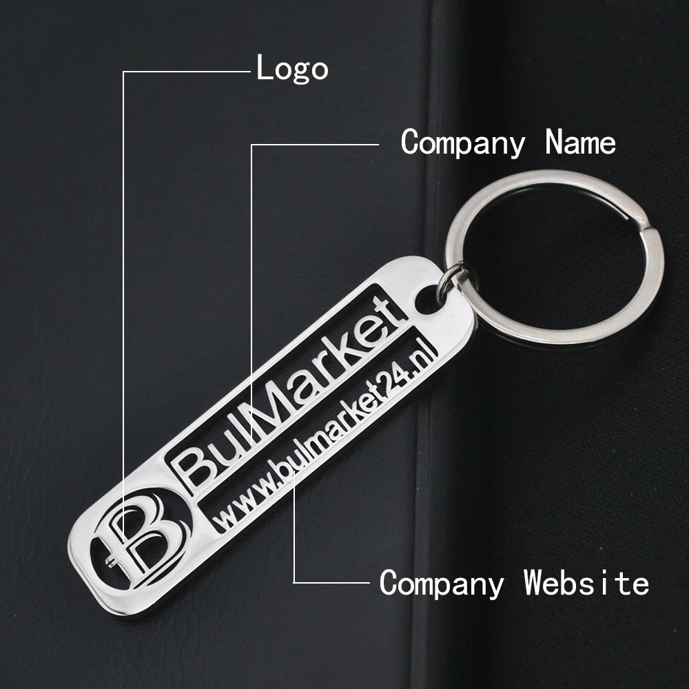 Personalized Custom Name Key Chain Mobile Phone Car Number Door