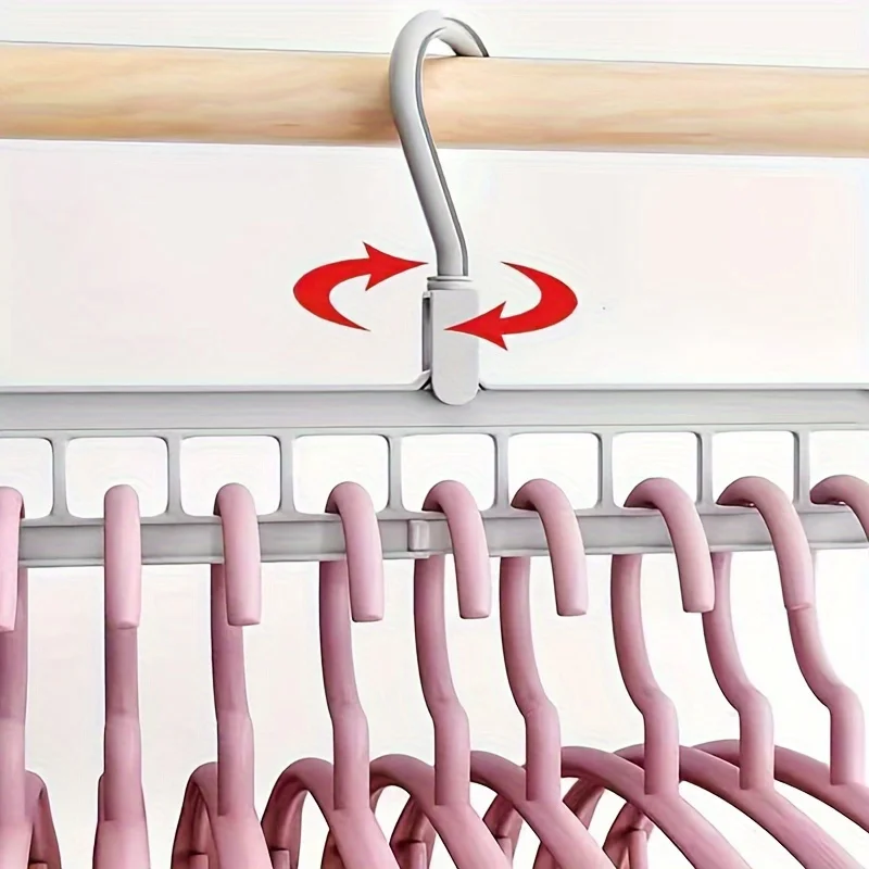 Description Picture 5 of itemMultifunctional household dormitory clothes hanging hanger folding clothes storage artifact clothes hanging hanger