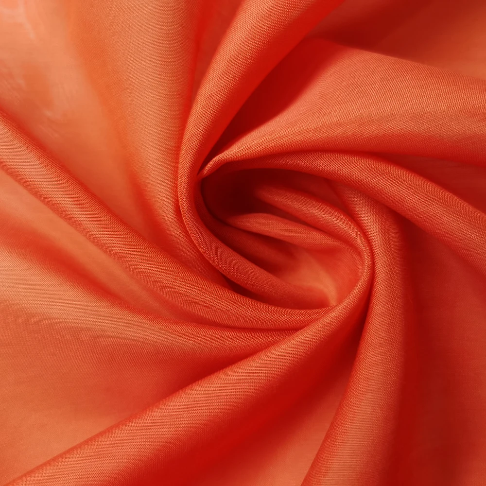 Luxurious Mulberry Silk Cotton Blend Fabric in White and Black - Perfect for Dresses, Scarves, and Decorations