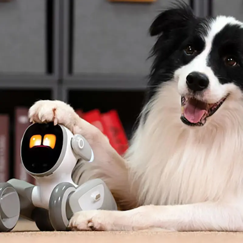 Intelligent pet dog AI interactive companion electronic pet remote