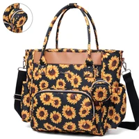 LEQUEEN Multi-functional Mommy Diaper Bags Women's Hospital Newborn Nurse Bag Large Capacity Baby Stroller Convenient Hand Bag 1