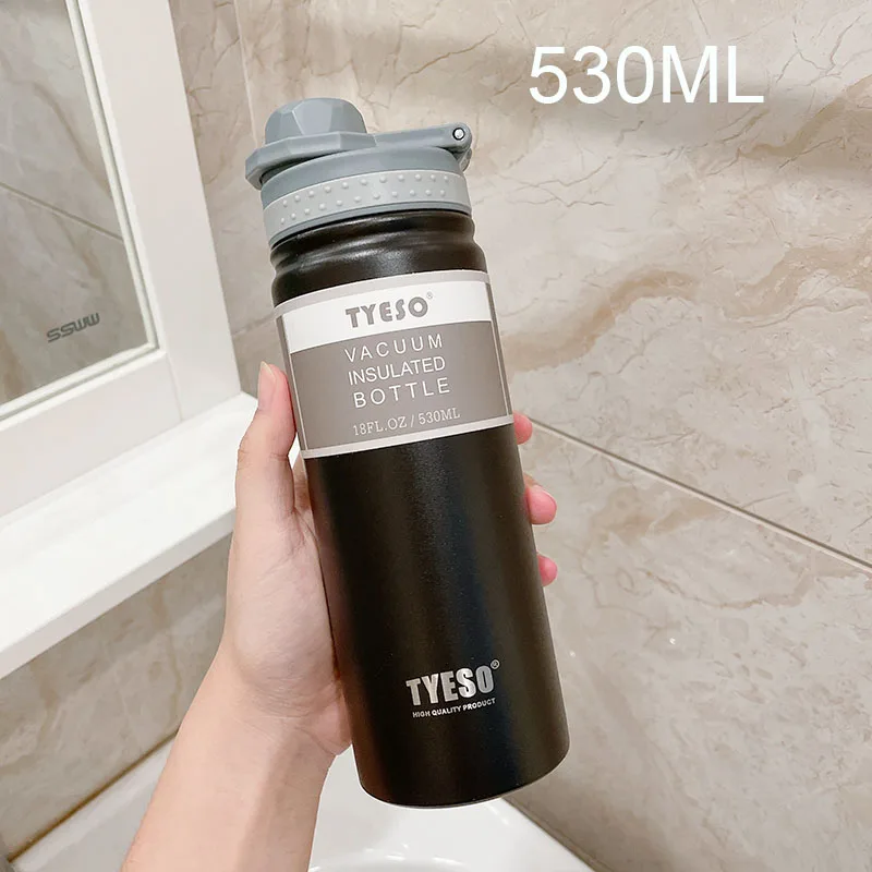 Tyeso 530ML Stainless Steel Insulated Thermal Water Bottle