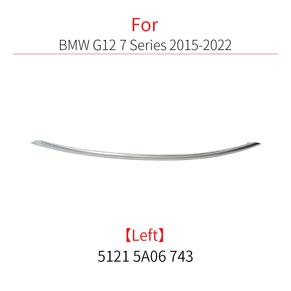 For BMW G11 G12 Car Exterior Door Handle Chrome Cover Decorative