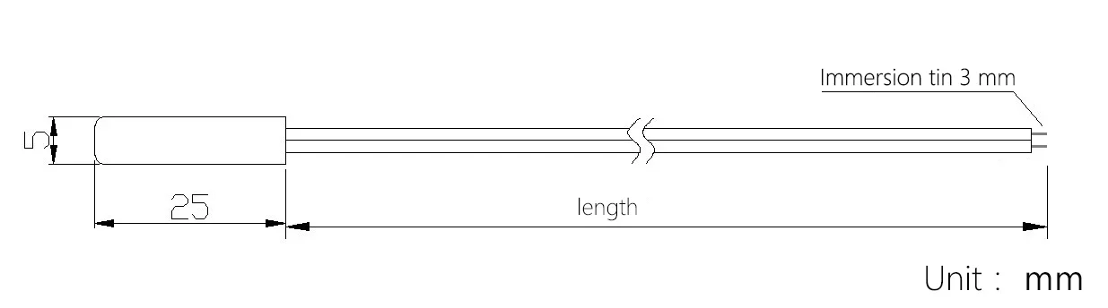 Termistori 10K B3435 - 10 Pezzi Con Sonda A Goccia E Cavo Da 2 Metri - Foto 12