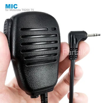 Altoparlante PTT Microfono Mic per Motorola TLKR T80 T60 T5 T7 T5410 T5428 T6200 FR50 XTR446 Walkie Talkie Radio bidirezionale