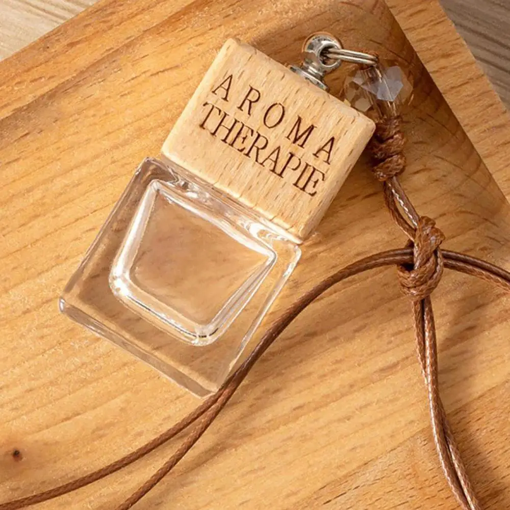 Auto Aromatherapy Bottles Empty Refillable Glass Diffuser Containers Home Aromatherapy Products For Schoolbag Washroom Car