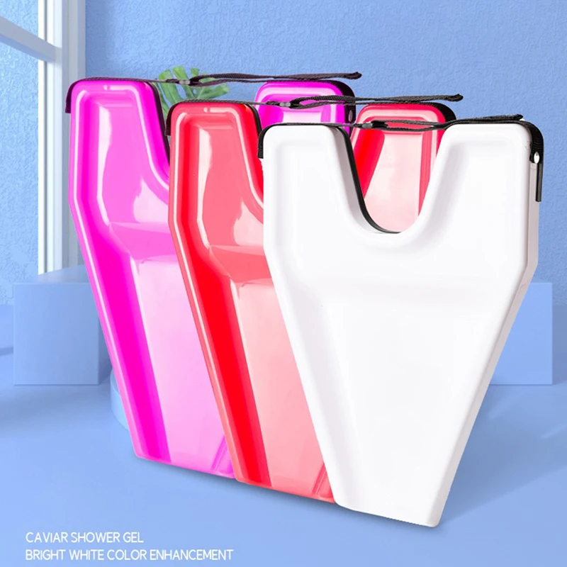 

Portable Hair Backwash Washing Tray Sink Neck Rest Basin for Salon Hairdressing