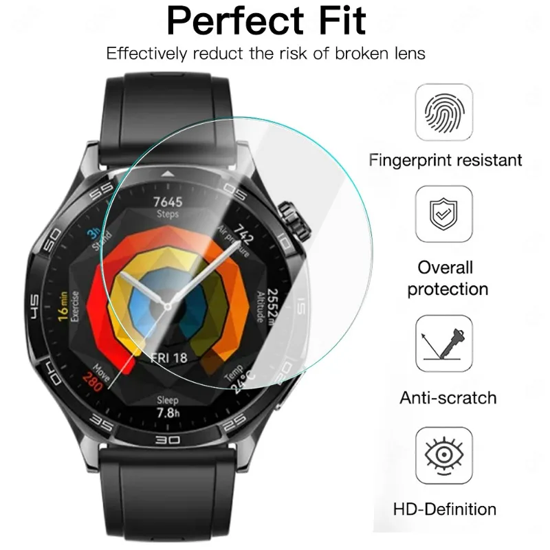 Pack of 5 Tempered Glass Screen Protectors with Easy Install Tool